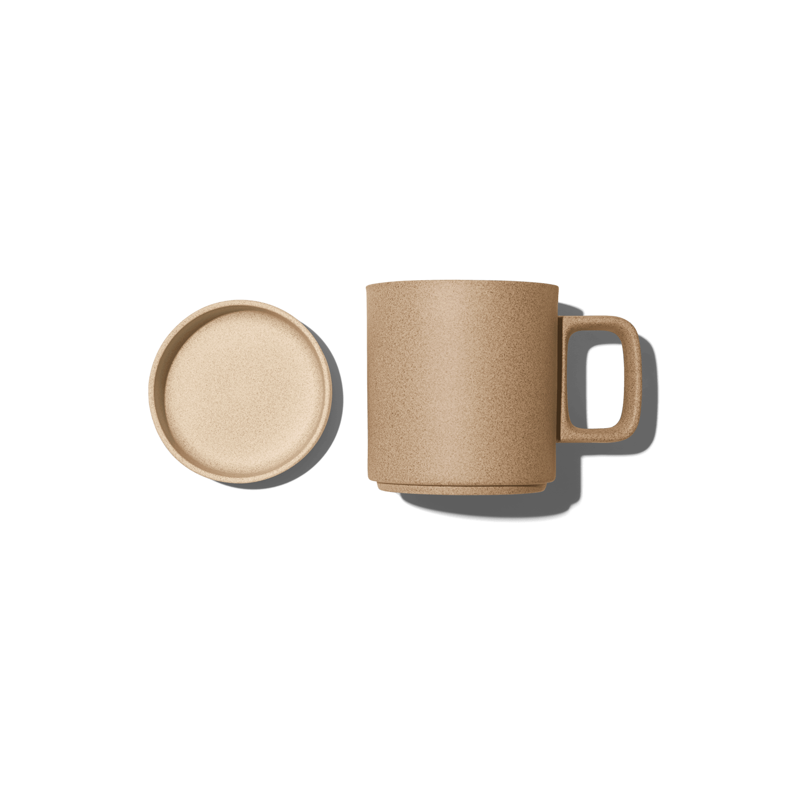 Hasami Natural Mug with Saucer | Blue Bottle Coffee